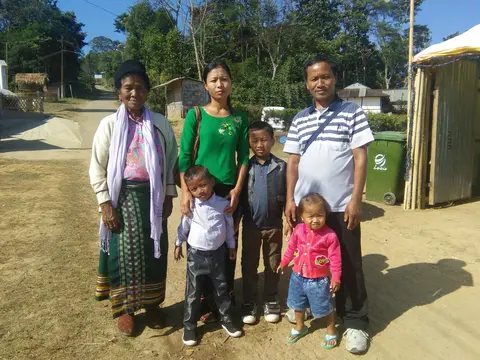 Pr. Lalchoisang & Family