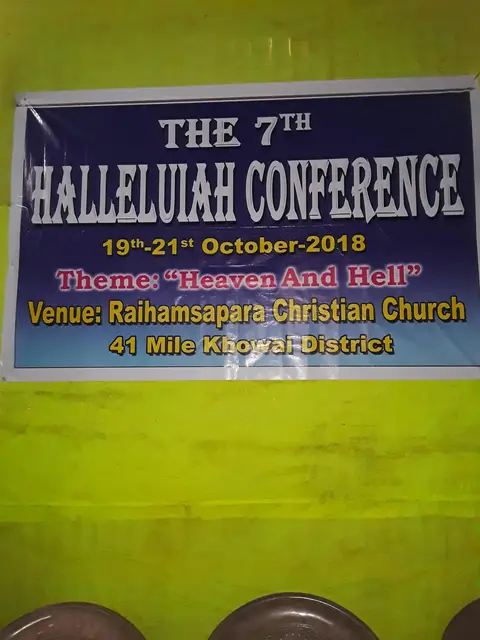7th Halleluiah Conference banner